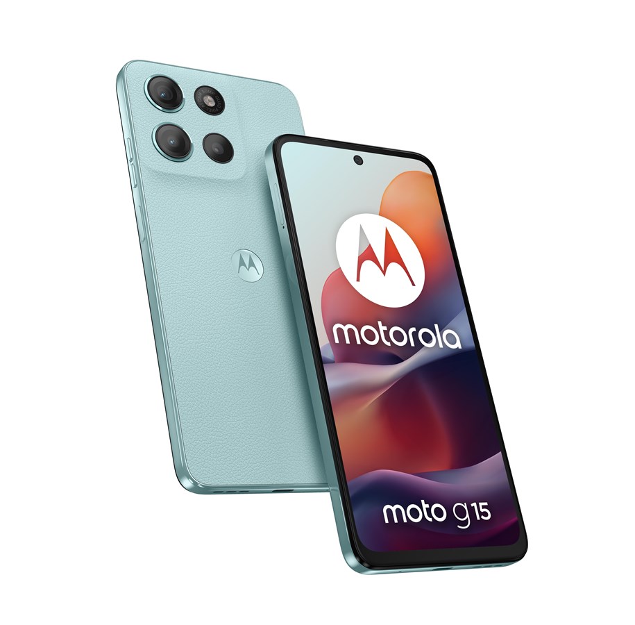 Puhelimet - Motorola Moto G15 128GB/8GB - Glacier Blue - PB6E0063PL