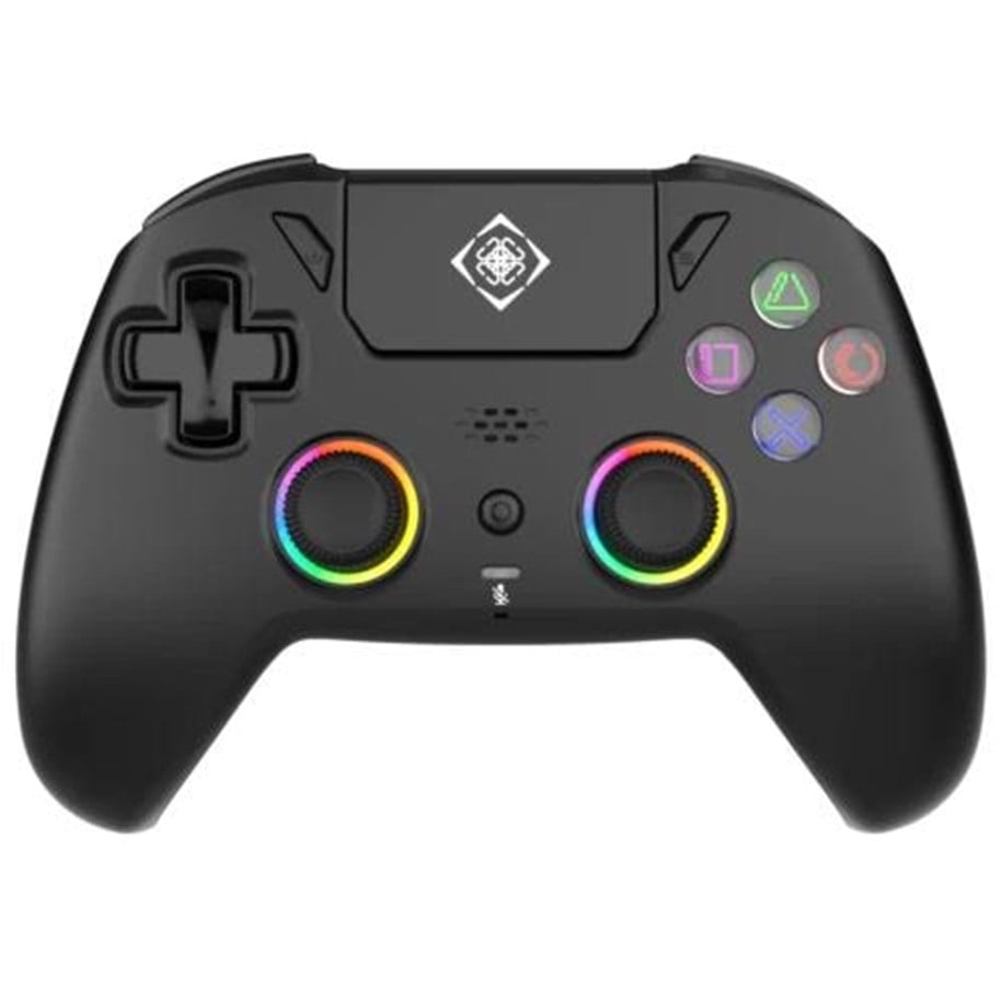 Pelit - lisävarusteet - Deltaco Wireless PS5 Pro Controller with RGB - Controller - Sony PlayStation 5 - GAM-189