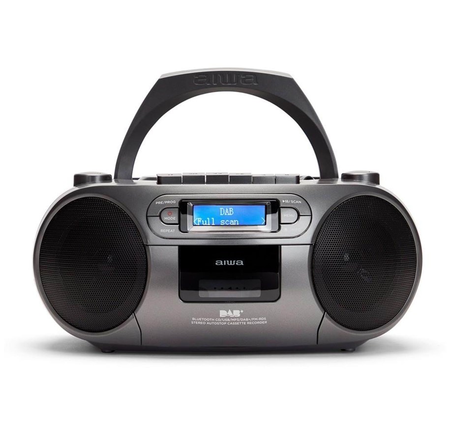 CD-soitin - Aiwa BBTC-660DAB-MG - Grey - BBTC-660DAB-MG