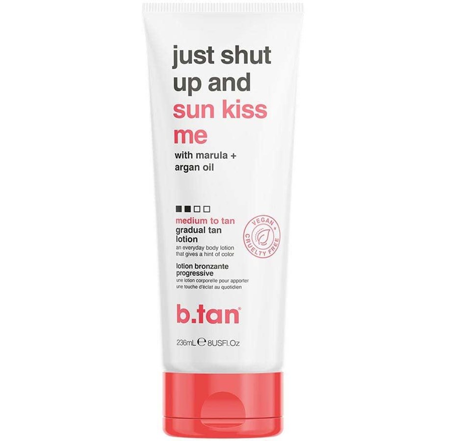 Vartalonhoito - B.tan Just Shut Up & Sunkiss Me Gradual Medium Tan Lotion 236 ml - 1112026
