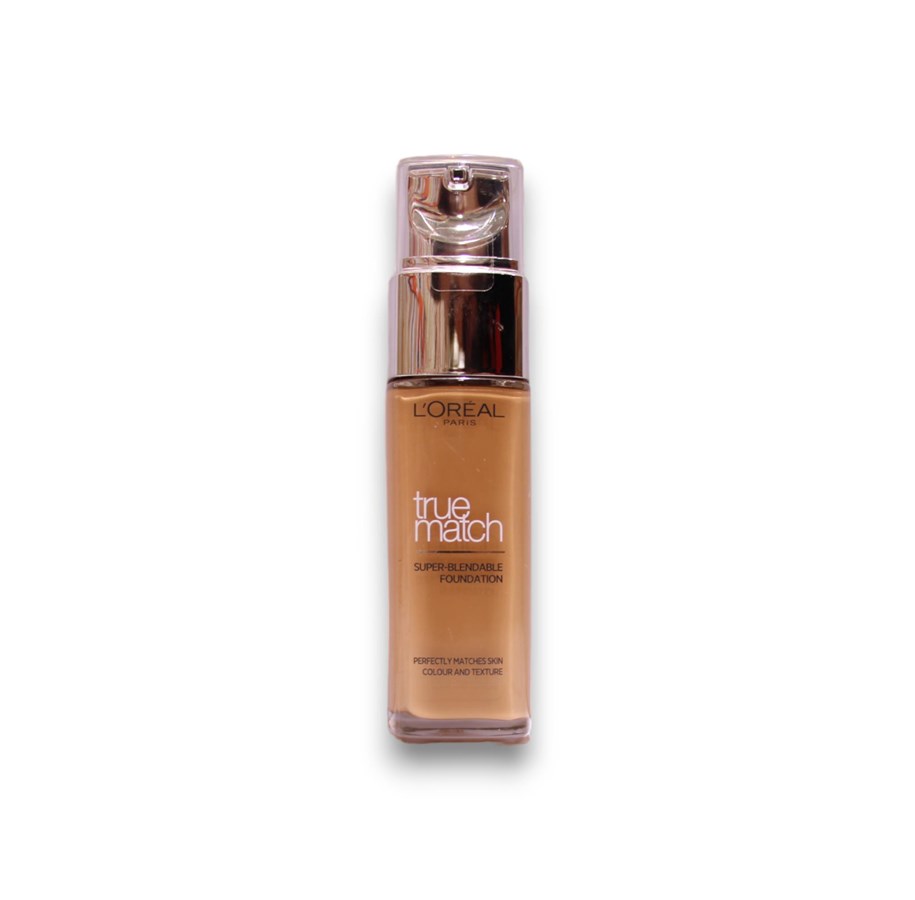 Meikit - L`Oreal Paris True Match, Hyaluronic Acid, Natural Finish, Liquid Foundation, 6.N, Honey, SPF 17, 30 ml - 3600522862437