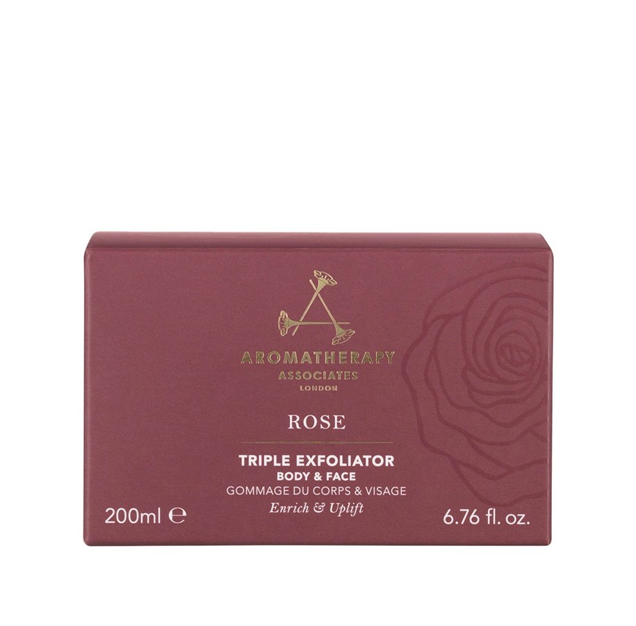 Kasvojen hoito - Aromatherapy Associates Rose Natural Essential Oils, Exfoliating Scrub, 200 ml - 642498013171