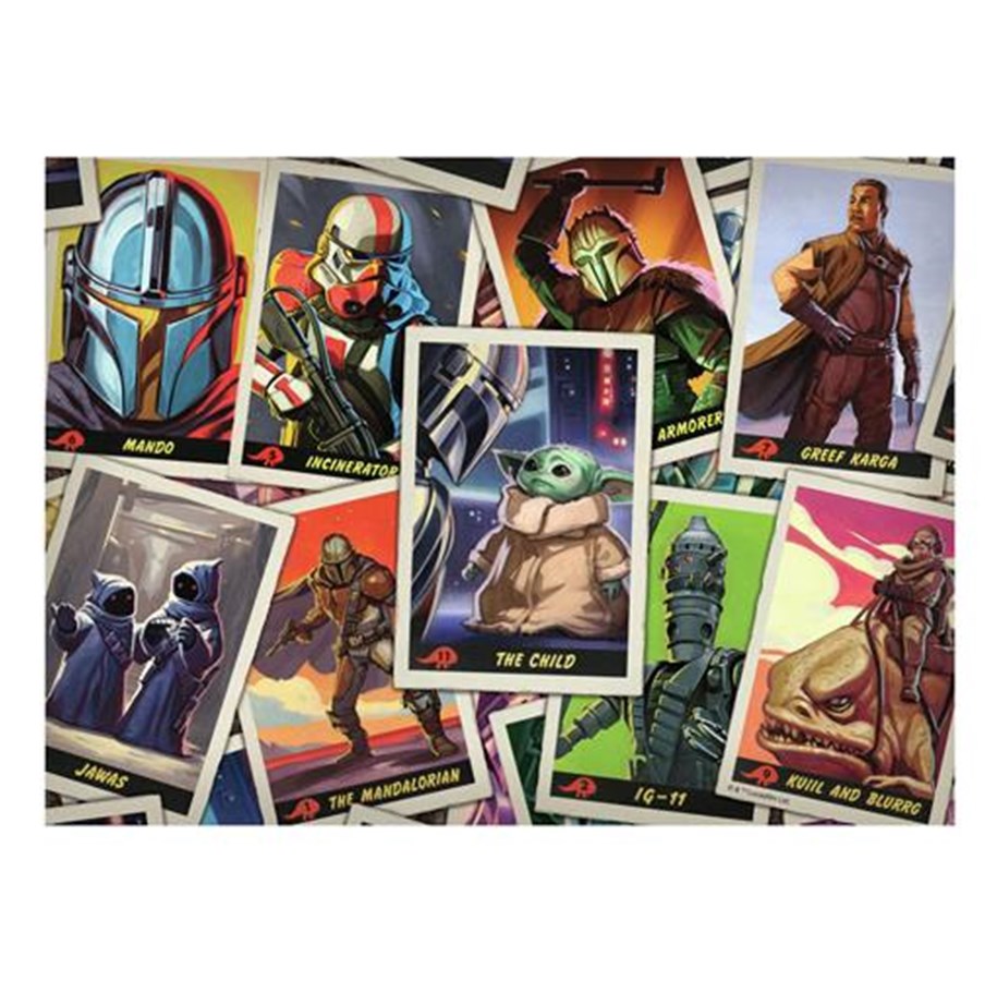 Palapelit - Ravensburger Jigsaw puzzle Star Wars The Mandalorian The Child 500 pcs. 2D Palapelit - 120002161