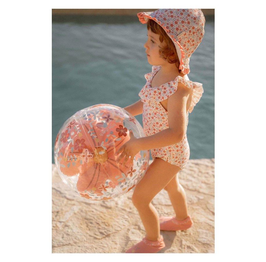 Vesileikit - Little Dutch Pink Flowers Beach Ball 3D Figure 35cm - 2014448