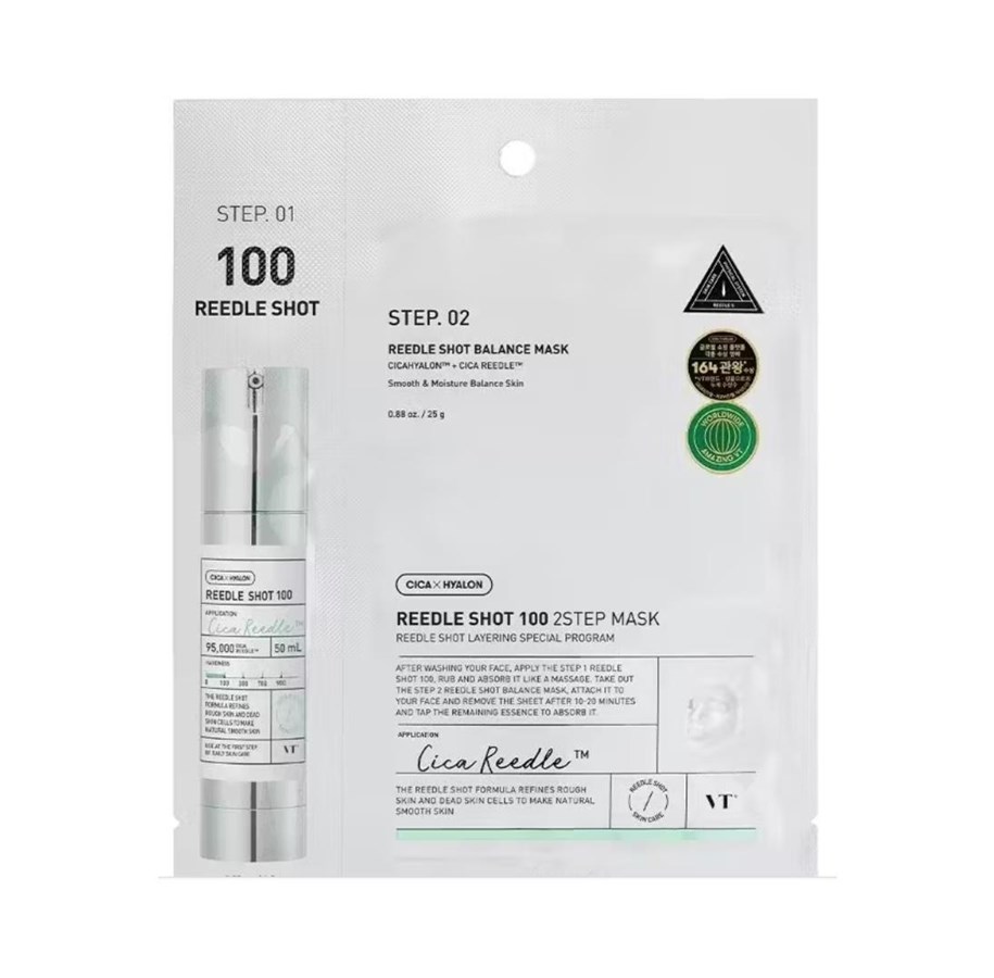 Kasvojen hoito - VT COSMETICS Reedle Shot 100 2-Step Mask - VTP21-M100