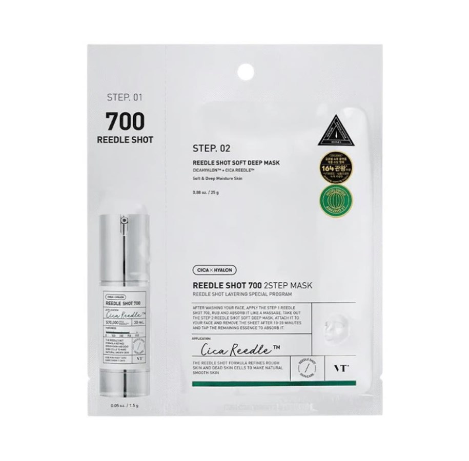 Kasvojen hoito - VT COSMETICS  Reedle Shot 700 2-Step Mask - VTP21-M700