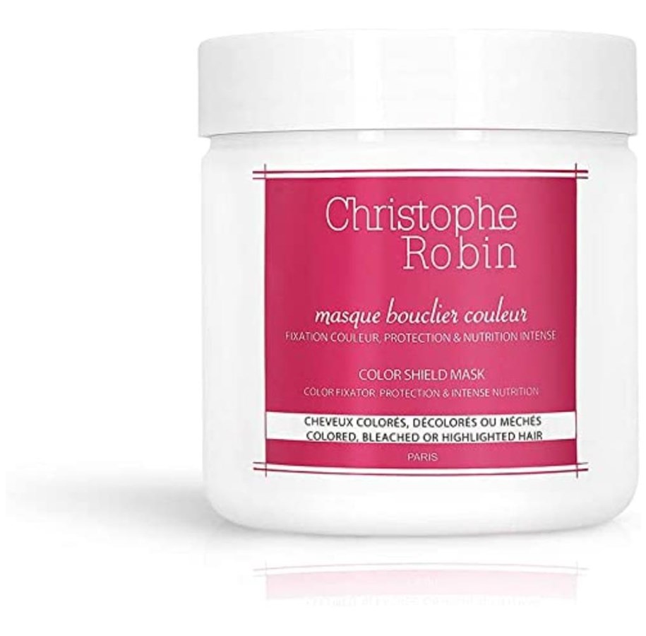 Hiustenhoito - Christophe Robin Colour Shield Hair Treatment Cream Mask For Colour Protection 1000 ml - 3760041752616