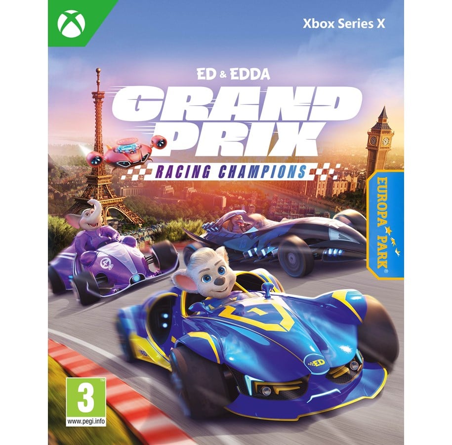 Pelit - Ed & Edda: Grand Prix - Racing Champions - Microsoft Xbox Series X - 12 - Kilpa-ajo - 9120131603169