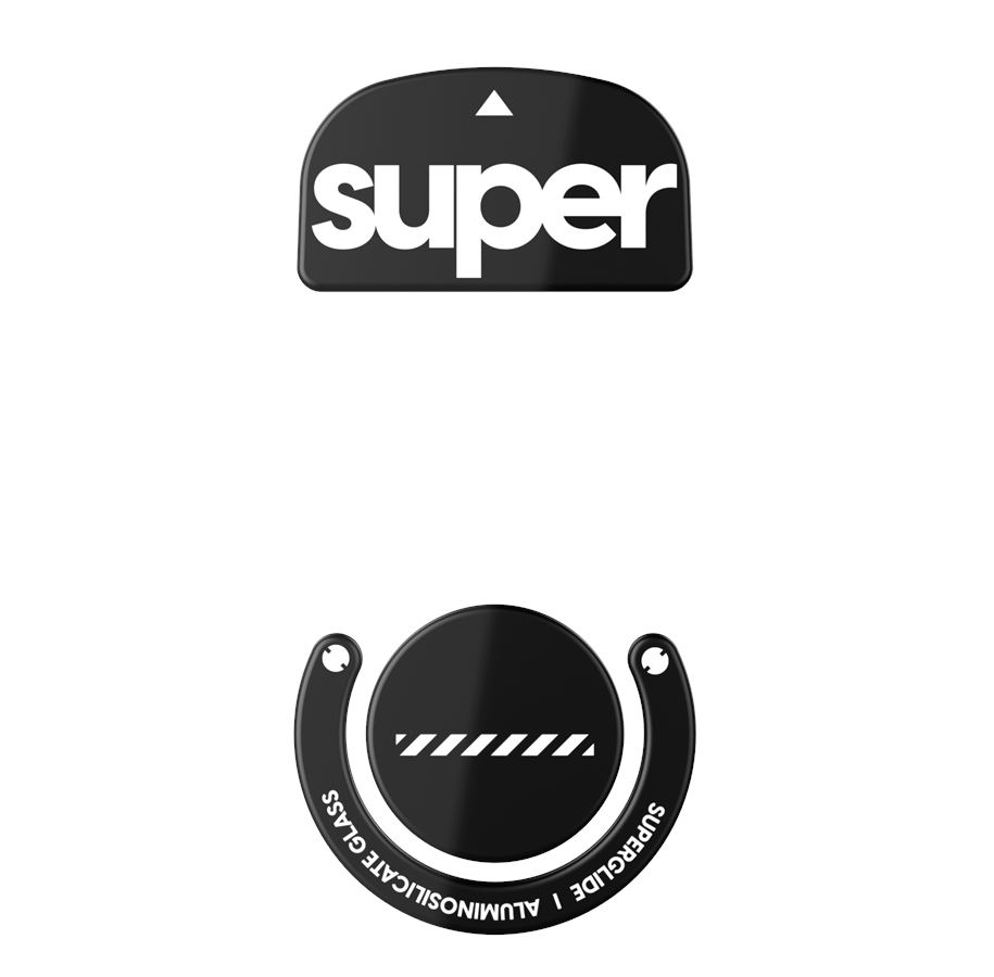 Lisävarusteet hiirelle ja näppäimistölle - Pulsar Superglide (Type-C) for Logitech G PRO X SUPERLIGHT - Musta - LGSSGB2