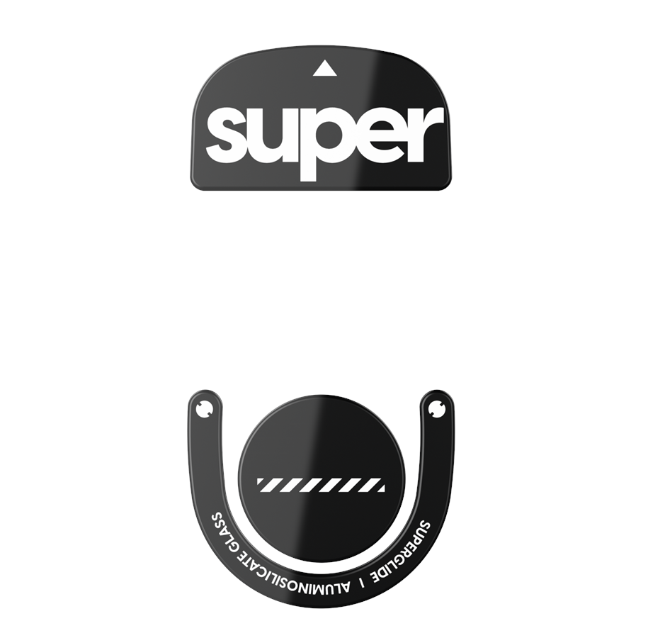 Lisävarusteet hiirelle ja näppäimistölle - Pulsar Superglide (Type-S) for Logitech G PRO X SUPERLIGHT 2 - Musta - LGS2GB