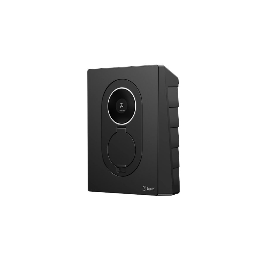 Sähköauton lataus - Zaptec Go 2 charging box 22kW Type 2 WiFi og 4G Asphalt black *DEMO* - 10643