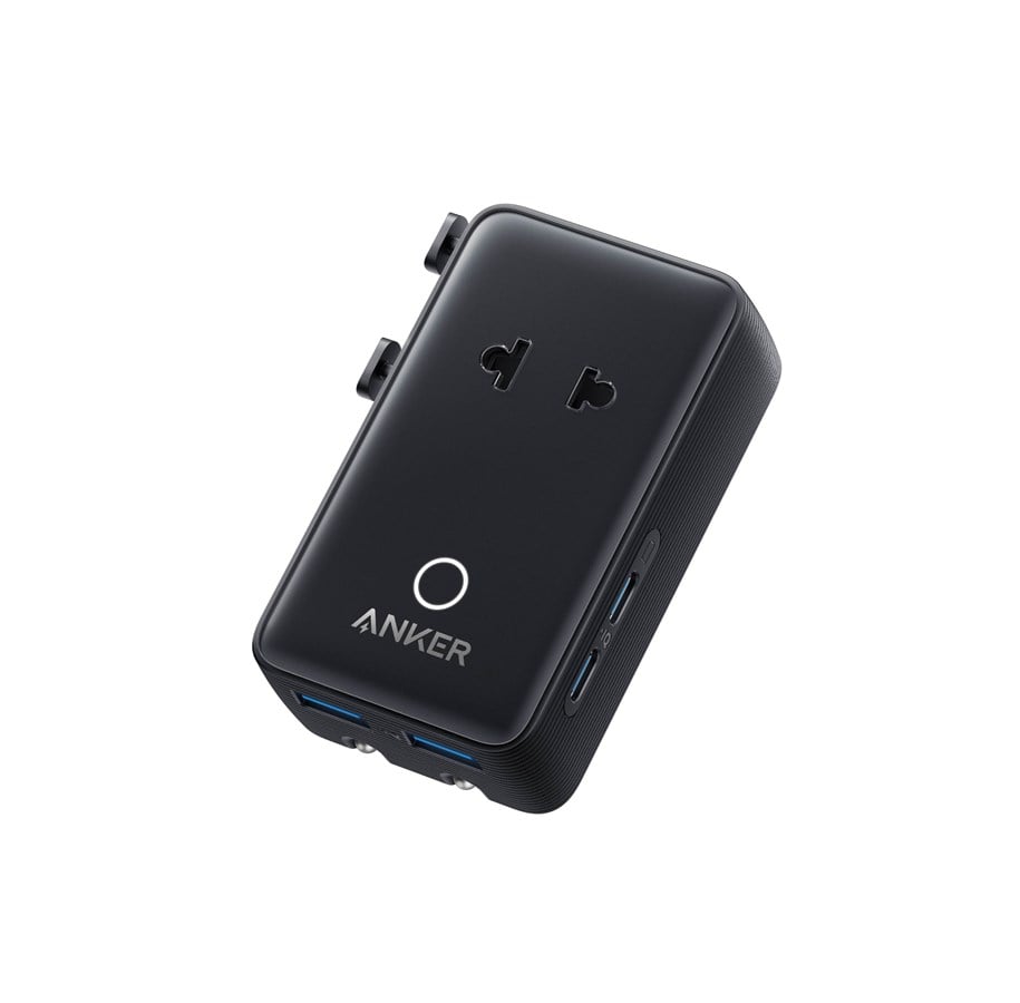 Puhelin - Adapterit & Laturit - Anker Nano Travel Adapter 5-in-1 20W - Black - A9215311