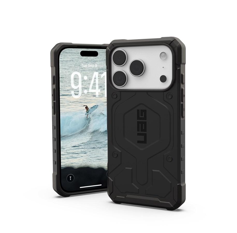 Puhelin - Kannet ja kotelot - UAG Pathfinder Magsafe - Black - iPhone 17 Pro - 114548114040