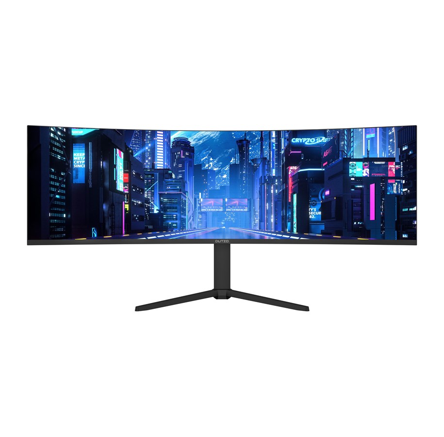 Näyttö - 49" DUTZO G49-VP165QC-B (DOT) - 5120x1440 (DQHD) - 165Hz - VA - 65W USB-C - Curved - G49-VP165QC-B