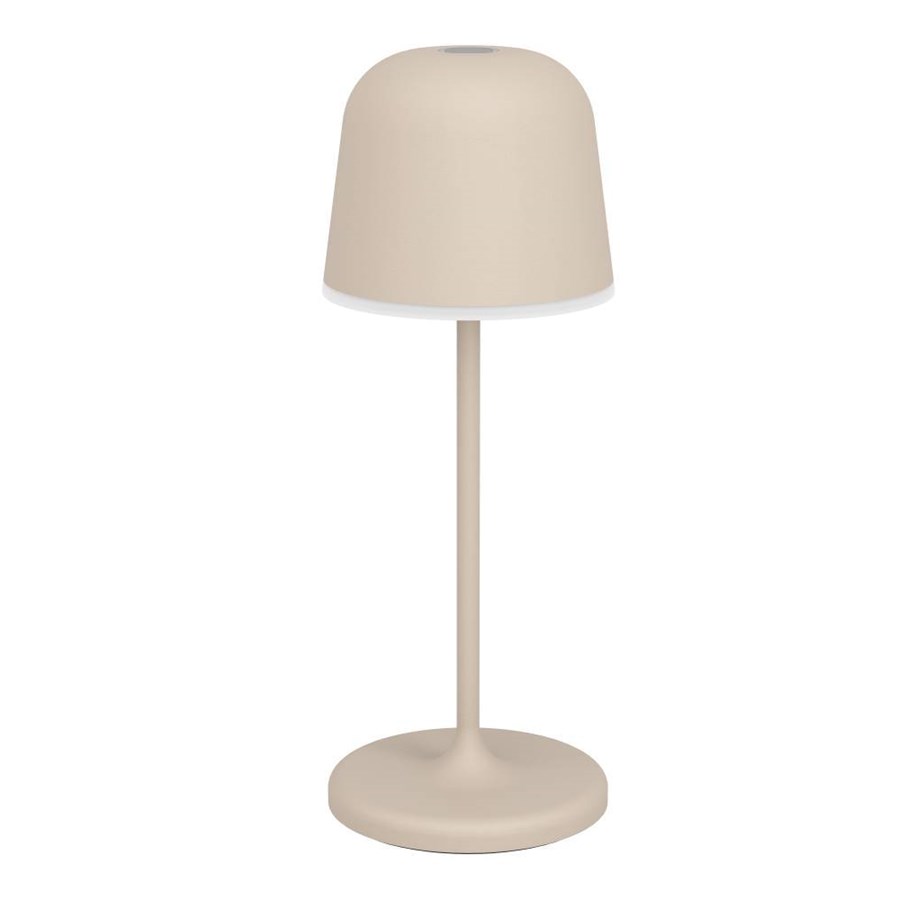 Valaisimet - EGLO MANNERA-S-PÖYTÄ USB-C OPL. KOSKETA 2500/3000/4000K IP54-HIEKKAA - 901881