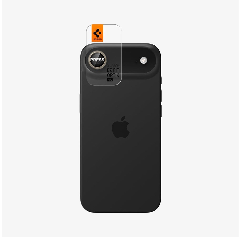 Puhelintarvikkeet - Näytönsuojat - Spigen Glass tR EZ Fit Optik Pro 2 Pack - gold - iPhone Air - AGL10131