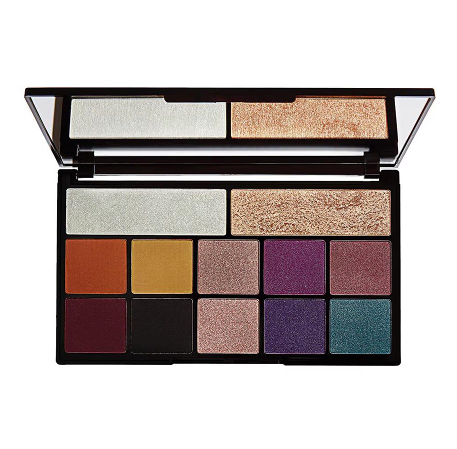 Meikit - Makeup Revolution Eyeshadow Palette 27 g.- Carmi Kiss Of Fire - 5057566037105