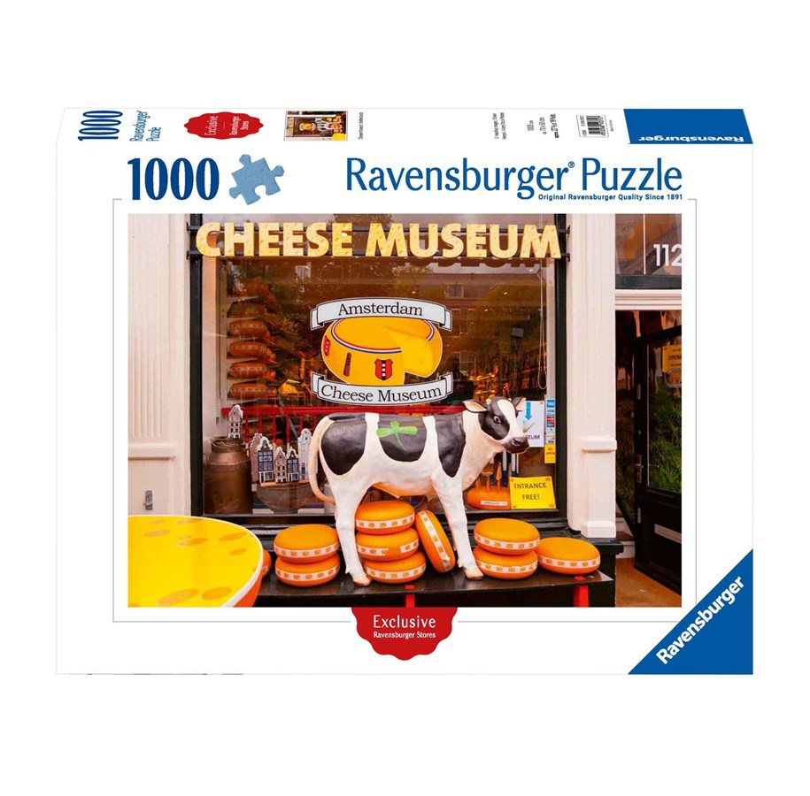 Palapelit - Ravensburger Cheese Museum Jigsaw Puzzle 1000 pcs. Lattia - 11010372