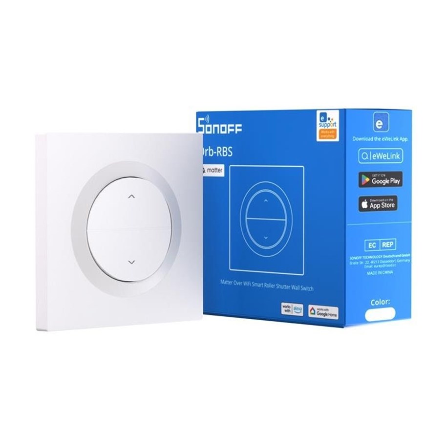 Smart Home - Älykoti - Sonoff MINI-RBS-E Smart Wall Switch for Roller Shutters Matter - MINI-RBS-E