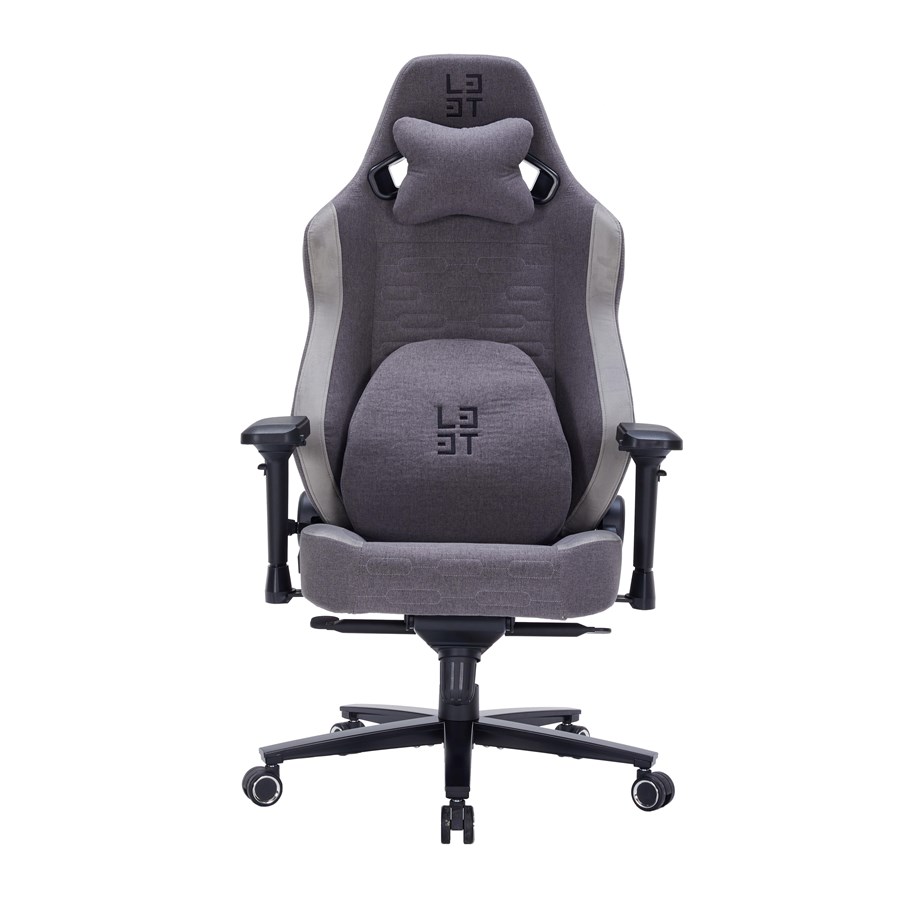Pelituoli - Deltaco L33T-Gaming - Xsense Gaming chair with Neotec Fabric Pelituoli - Harmaa - Premium-kangas - Jopa 150 kg - 3062004