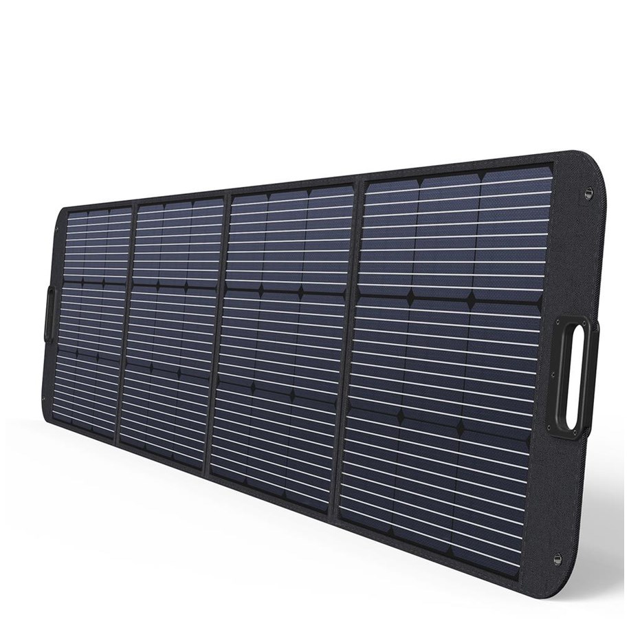 Puhelin - Adapterit & Laturit - Choetech SC011 solar charger 200W portable solar panel - black - 01.01.04.XX-SC011-BK