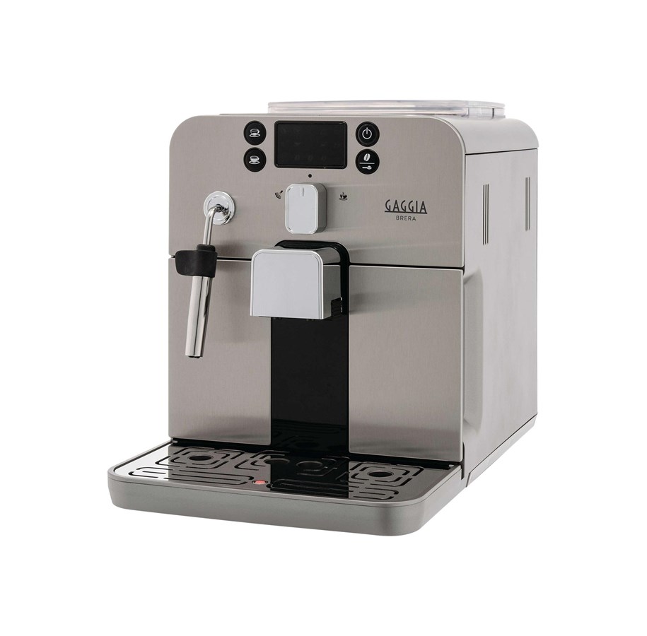 Kahvi ja Espresso - Philips Gaggia Brera RI9305 - automatic coffee machine with milk frother - 15 bar - black / silver - RI9305/11