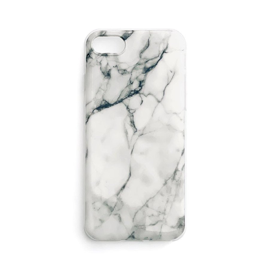 Puhelin - Kannet ja kotelot - Wozinsky Marble Gel Case Marble Cover Samsung Galaxy A42 5G White - 9111201924079