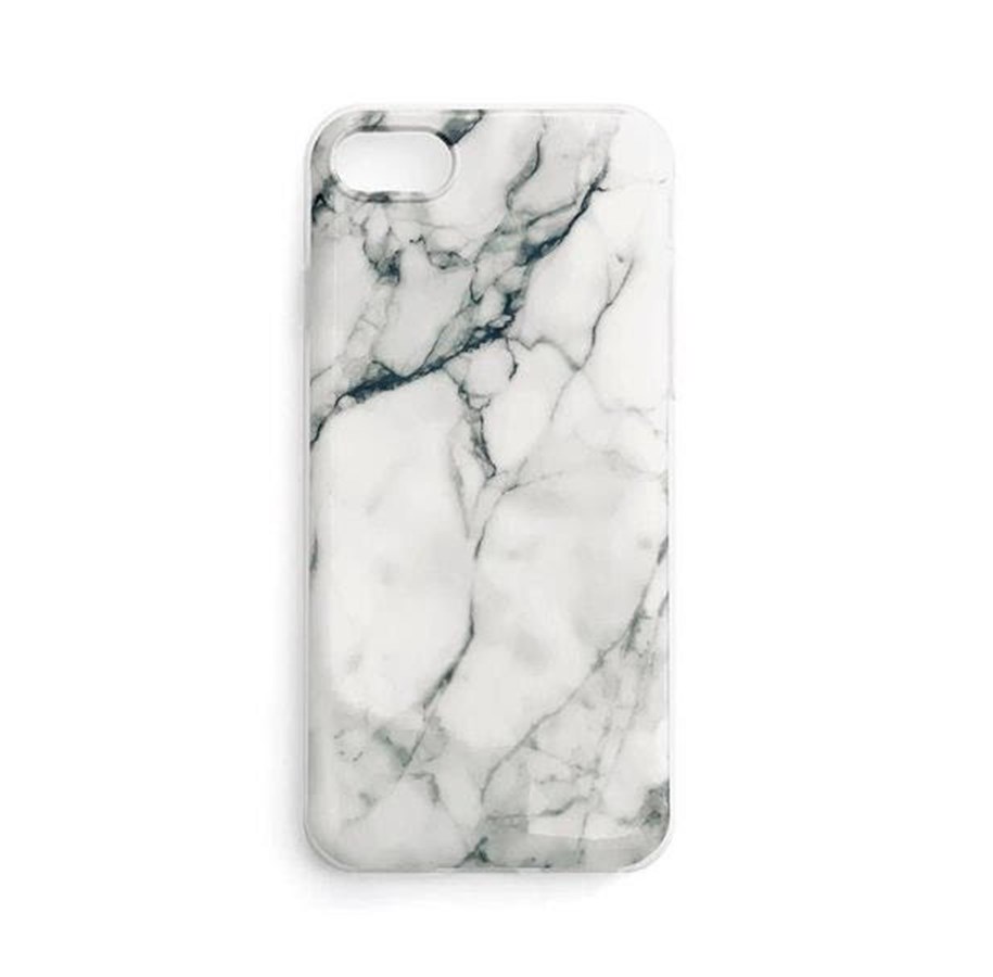 Puhelin - Kannet ja kotelot - Wozinsky Marble Gel Case Marble Cover Samsung Galaxy M51 White - 9111201924109