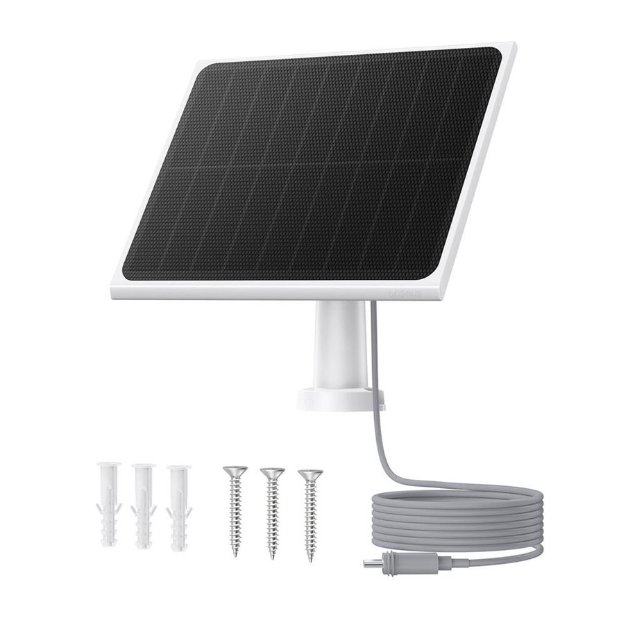 Videovalvonta - oheistuotteet - Baseus Security A1 Photovoltaic Panel - White - S0003600