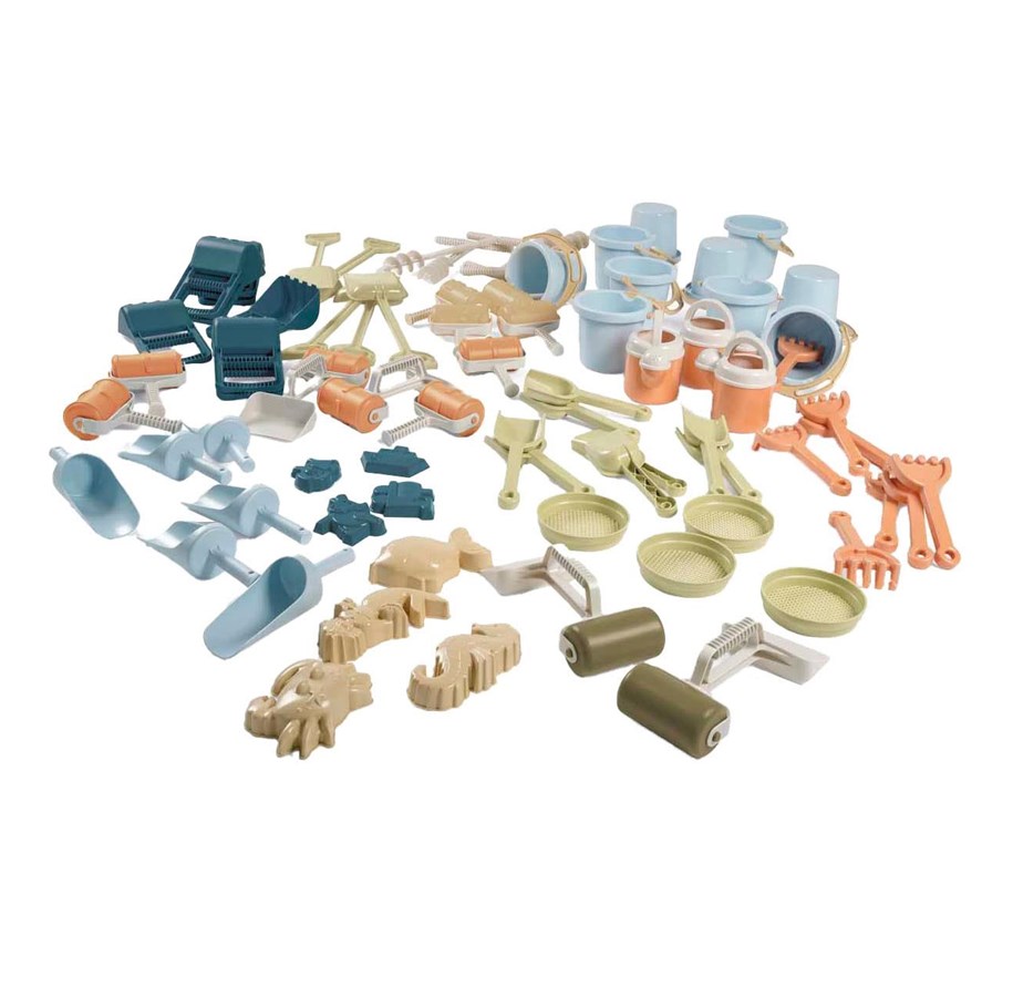 Ulkoleikit - Dantoy Sand and Water Play Set 76pcs. - 6990