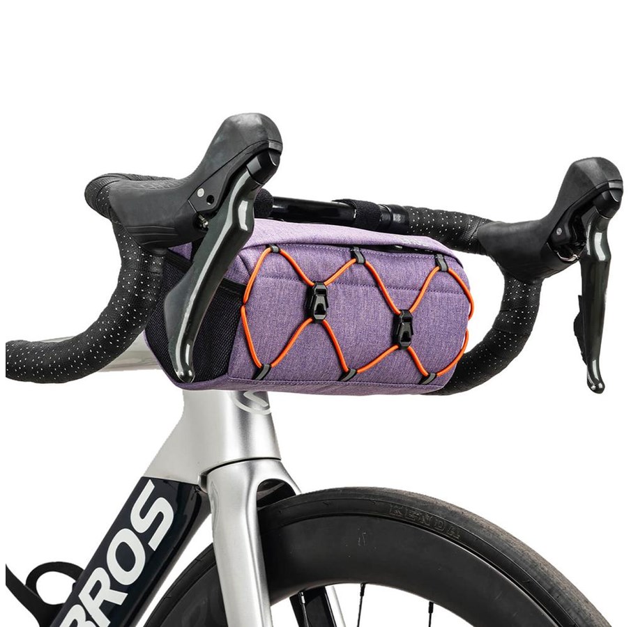 Pyörätarvikkeet - Rockbros 30110054005 Handlebar Bike Bag 2.2L - Purple - 30110054005