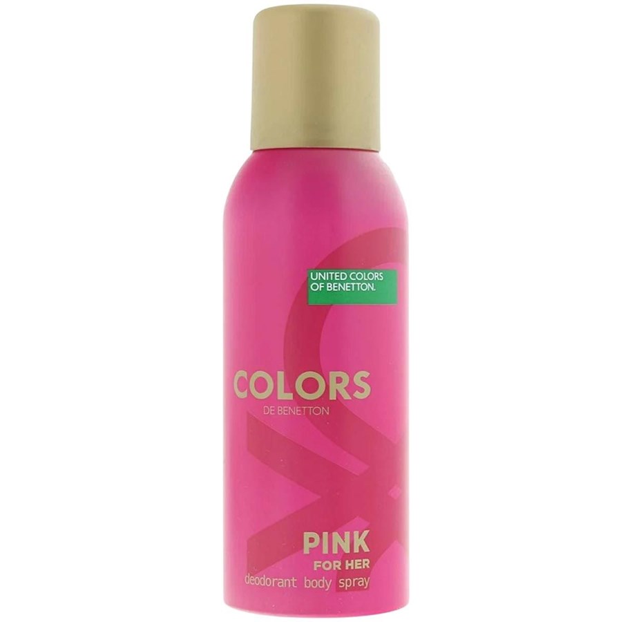Parfyymit & Tuoksut - Benetton Pink Deodorant Spray Floral and Fruity Notes 150 ml - 8433982003721