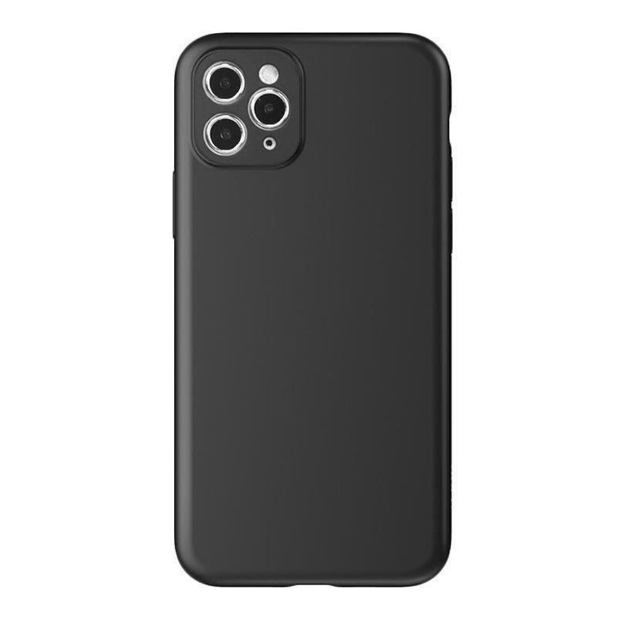 Puhelin - Kannet ja kotelot - Hurtel Soft Case for Samsung Galaxy A04s thin Silicone Cover Black - 9145576269411