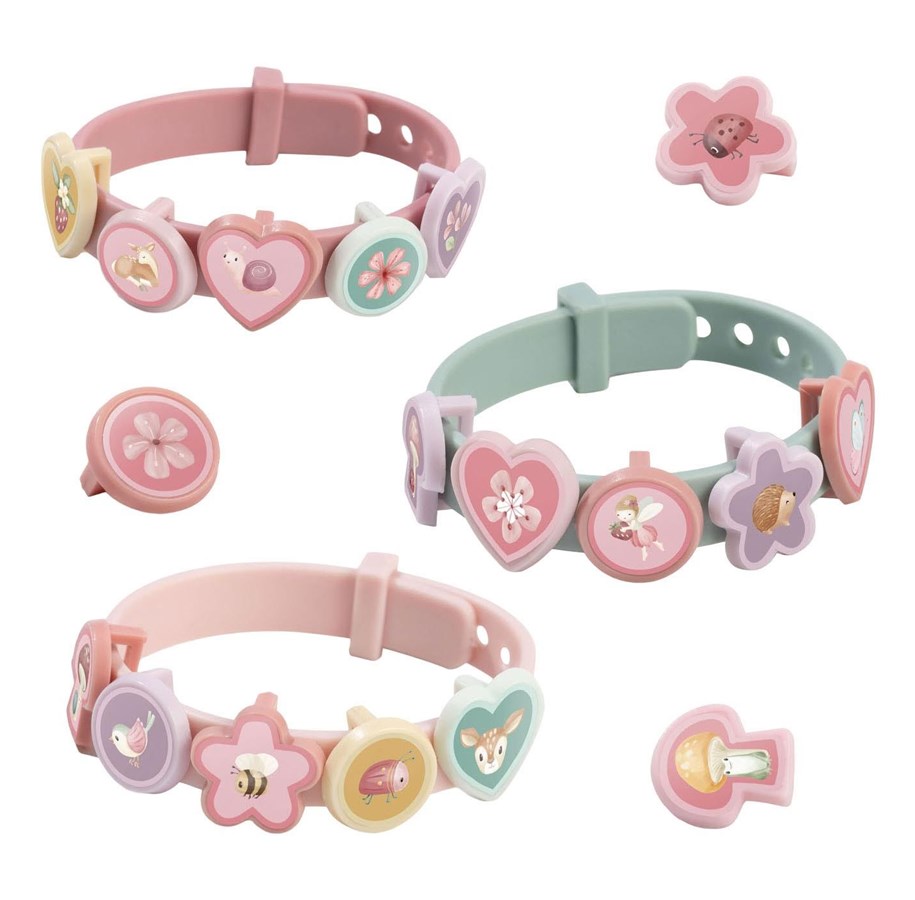 Luovat leikit - Bambolino Toys Little Dutch DIY Slide Bracelets Fairy Garden - BT125711