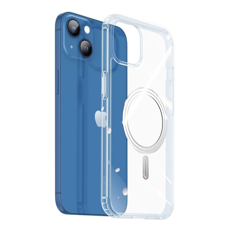 Puhelin - Kannet ja kotelot - Dux Ducis Clin Magnetic Case for iPhone 14 Plus Compatible with MagSafe Transparent - 6934913034323