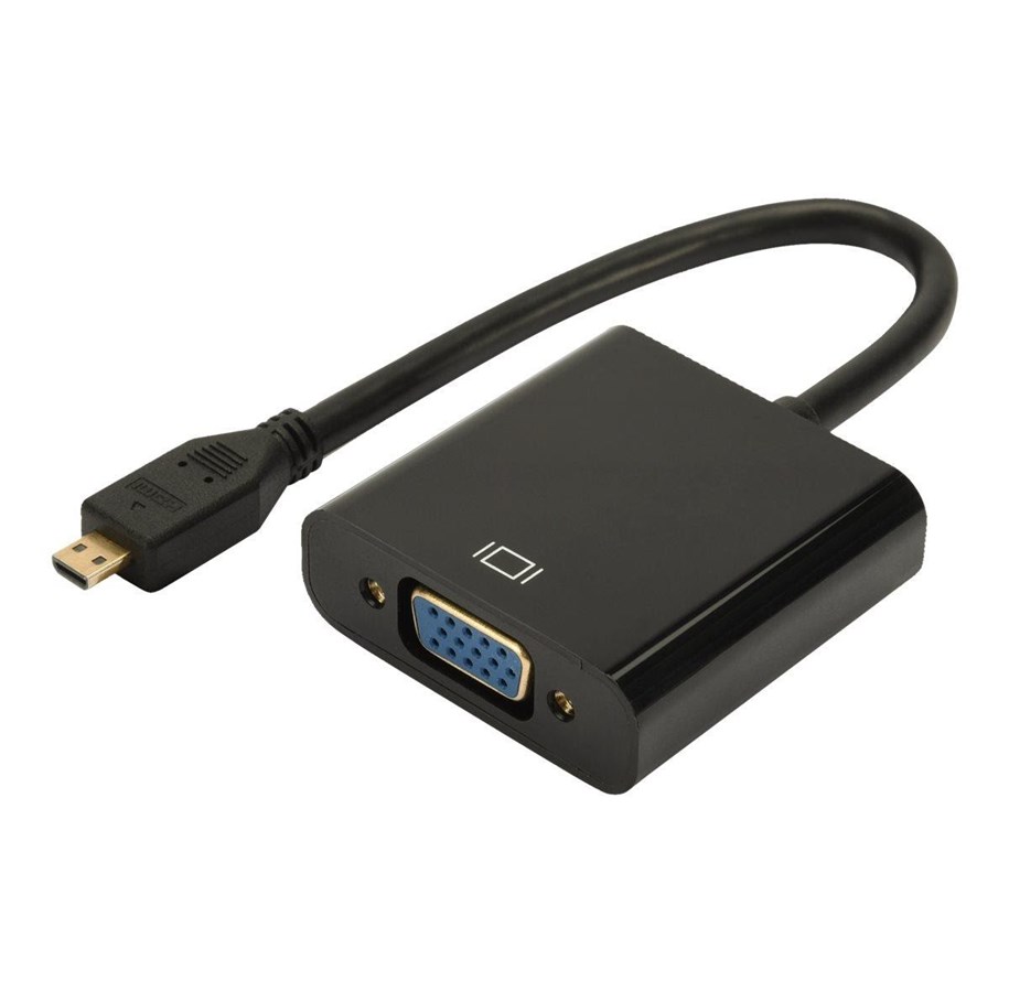 Näyttökaapeli - DIGITUS video / audio adaptor - HDMI / VGA / audio - DA-70460