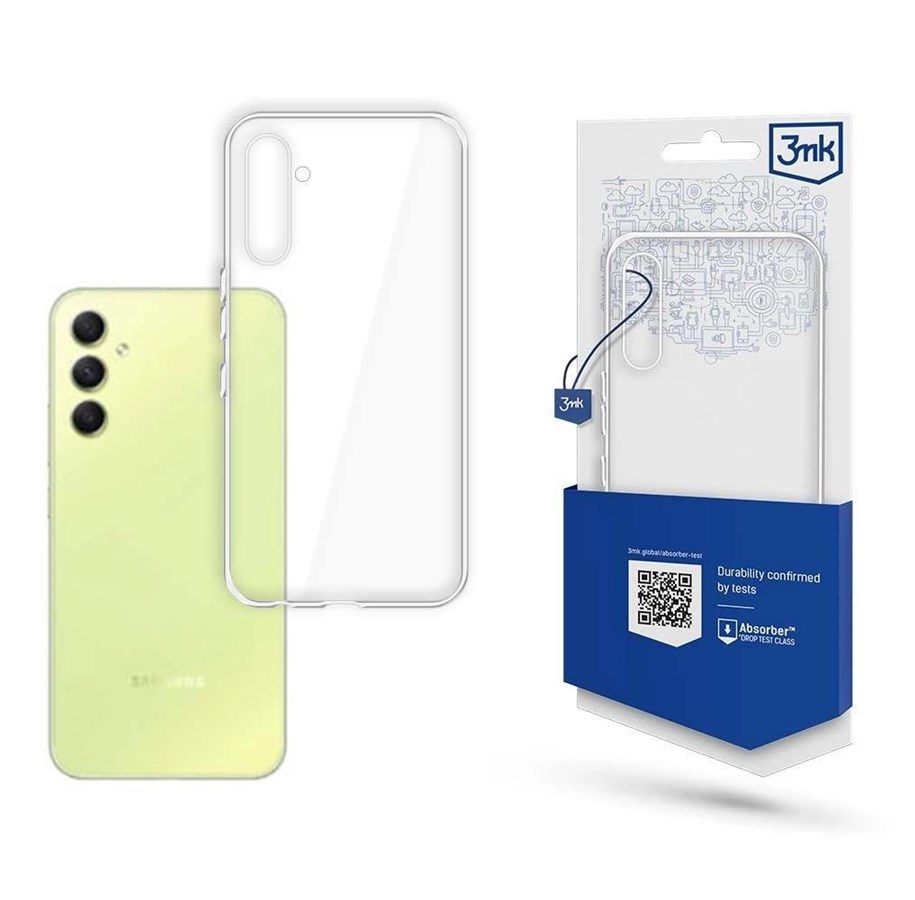Puhelin - Kannet ja kotelot - 3mk Clear Case for Samsung Galaxy A34 5G - transparent - 5903108514552