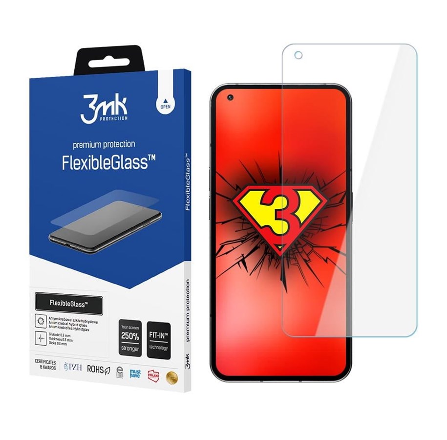 Puhelintarvikkeet - Näytönsuojat - 3mk FlexibleGlass™ hybrid glass on Nothing Phone 1 - 5903108487672