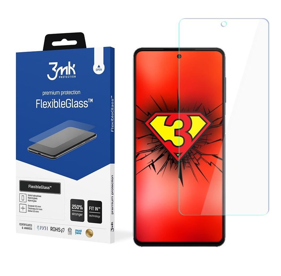 Puhelintarvikkeet - Näytönsuojat - 3mk Samsung Galaxy M52 5G -  FlexibleGlass™ - 5903108440592