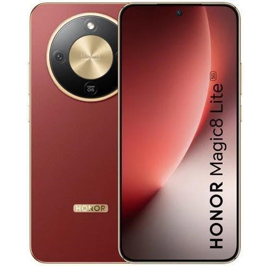 Puhelimet - Honor Magic8 Lite 256GB/8GB - Reddish Brown - 5109CAFL