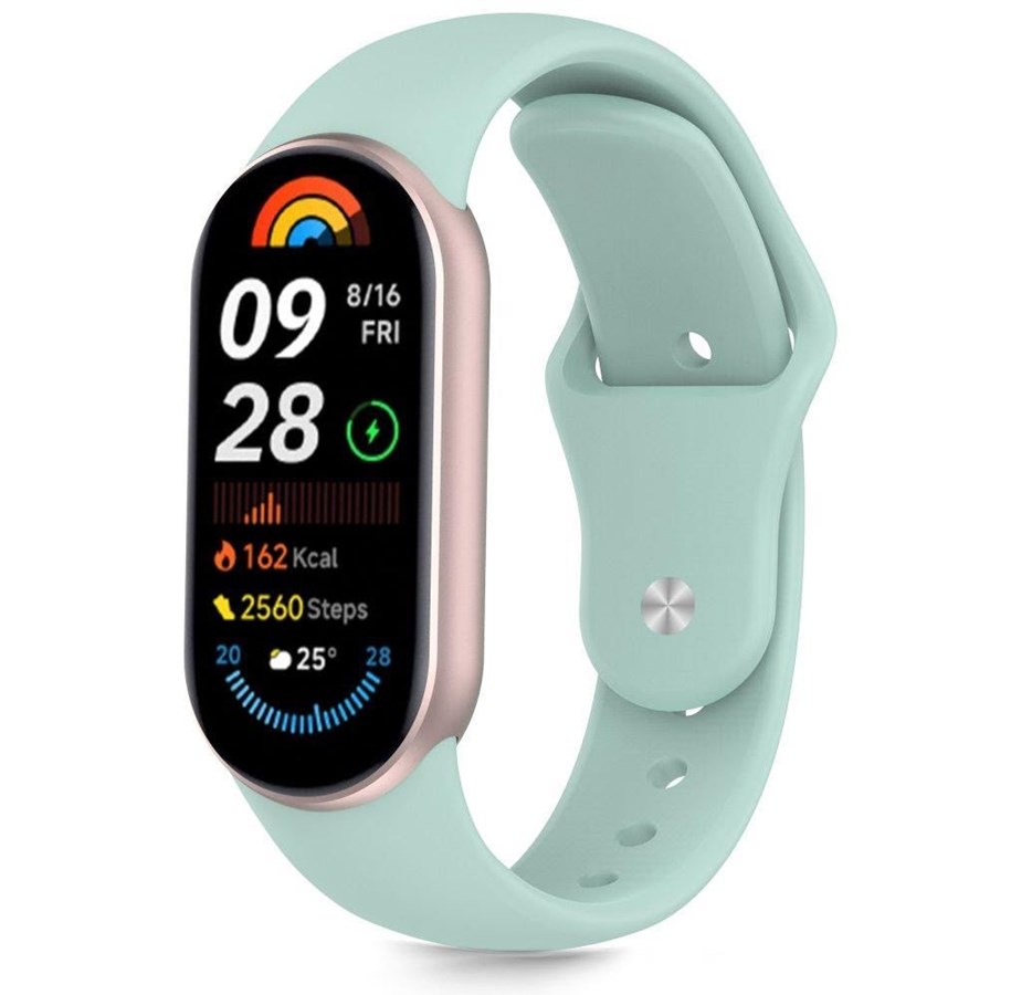 Smartwatch - Lisävarusteet - Tech-Protect  IconBand Air Strap for Xiaomi Smart Band 8 / 9 / 10 / NFC - Mint - 5906302331314