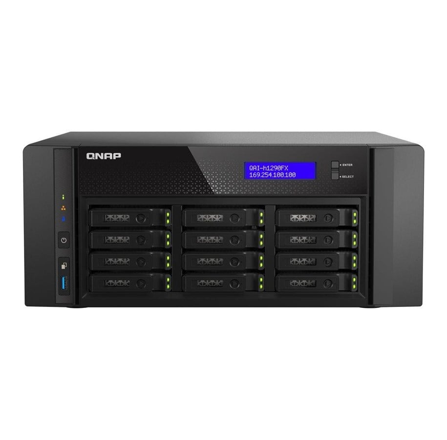 NAS-Palvelimet - QNAP QAI-h1290FX - NAS-Palvelimet - QAI-H1290FX-7302P-128G