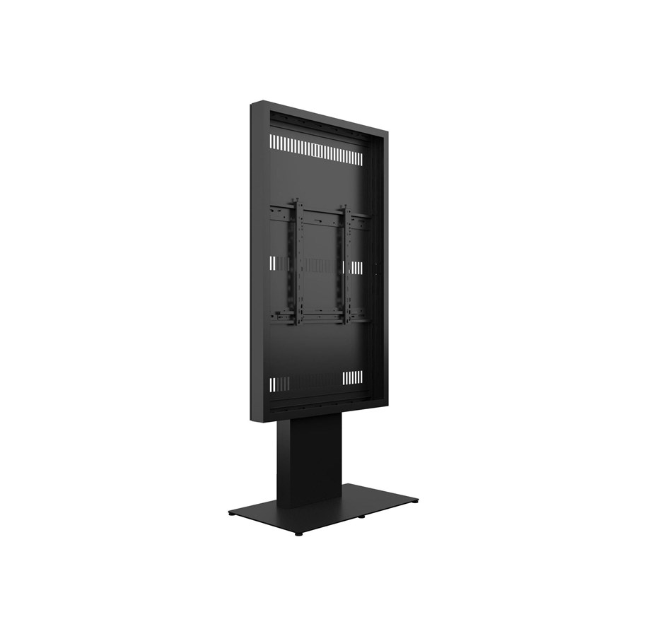 Seinäkiinnitys, AV-kiinnikkeet & AV-kalusteet - Multibrackets M Pro Series stand - kiosk style - for flat panel - black - Max 50 kg - recommended for 75" - 7340234812332