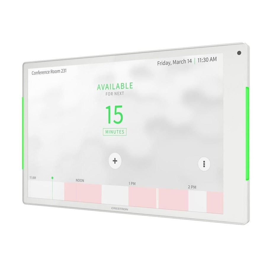 Seinäkiinnitys, AV-kiinnikkeet & AV-kalusteet - Crestron Electronics Crestron TSS-1080-W - room manager - 10.1" touch screen - 802.11a/b/g/n/ac/ax (Wi-Fi 6E) - white - Max - recommended for - TSS-1080-W