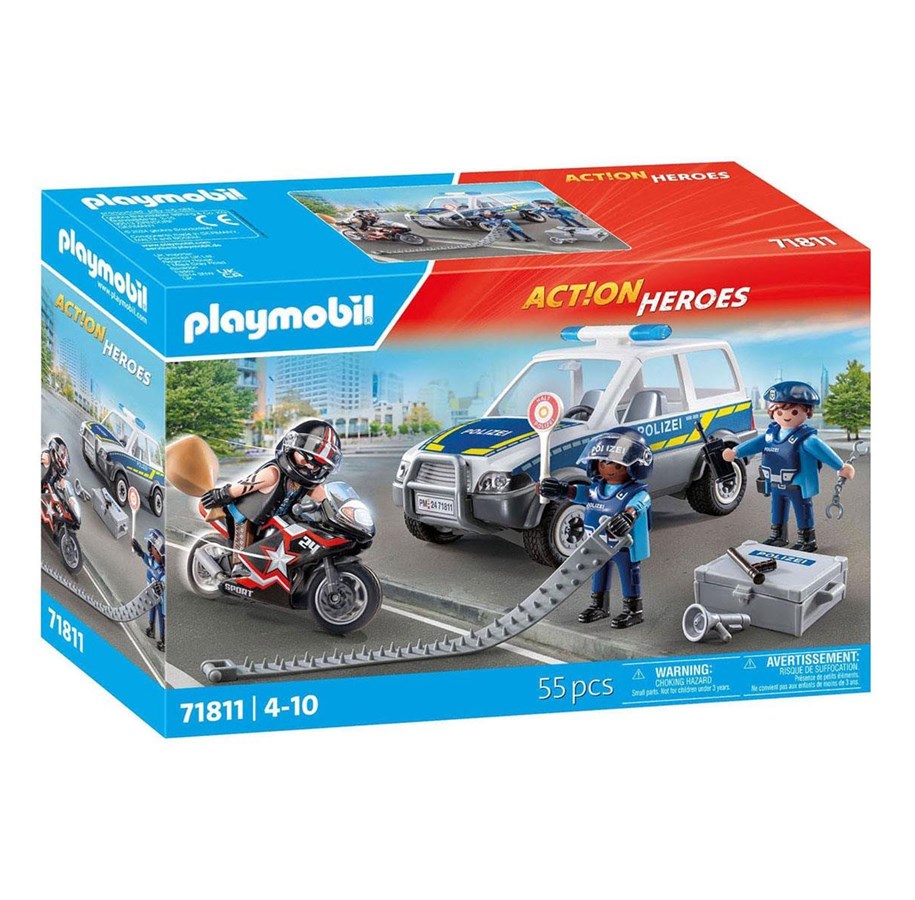 Playmobil - Playmobil Toiminta - Action Heroes Police Operation - 71811 - 01856903