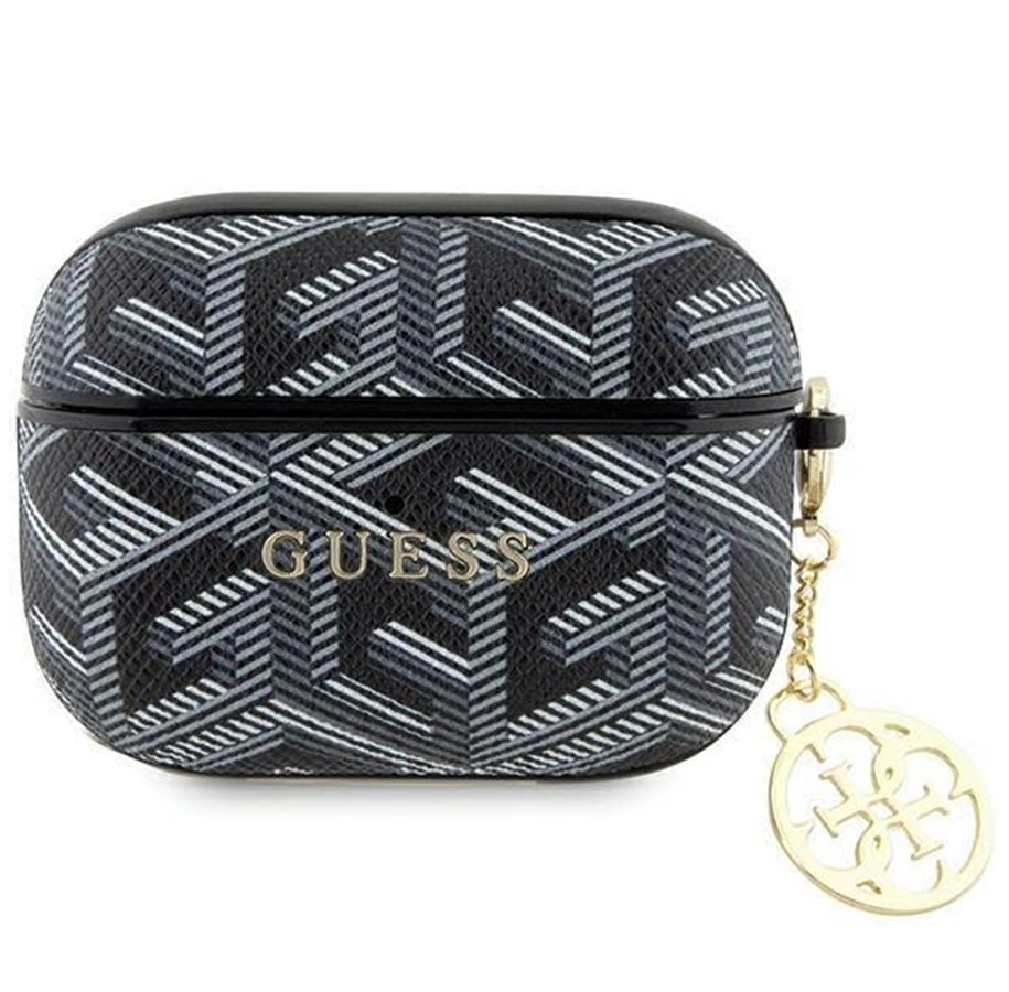 Puhelin - Muut lisävarusteet - GUESS GUAPPGCE4CK case for AirPods Pro - black GCube Charm - 3666339171131