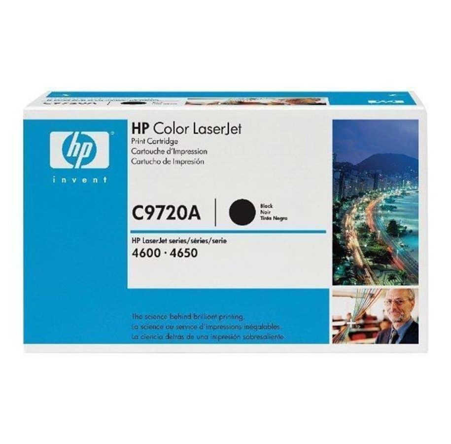 Mustepatruunat, värikasetit ja lisävarusteet - HP C9720A Toner Musta - C9720A