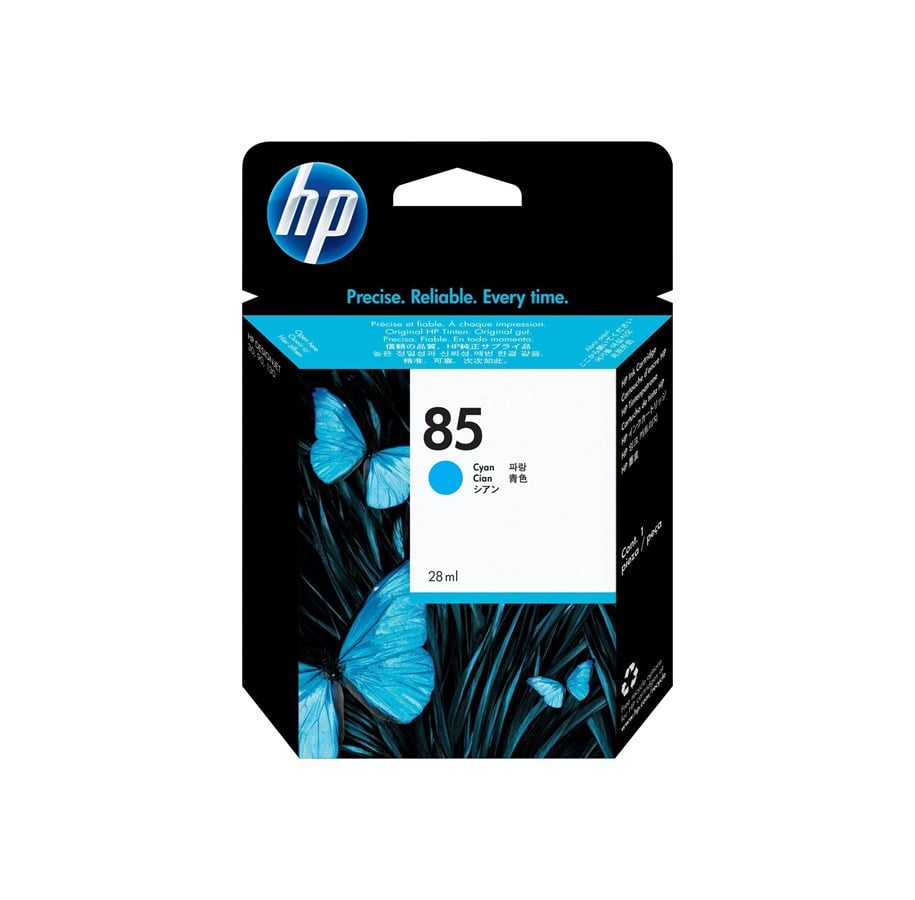 Mustepatruunat, värikasetit ja lisävarusteet - HP 85 / C9425A Cyan Ink - C9425A