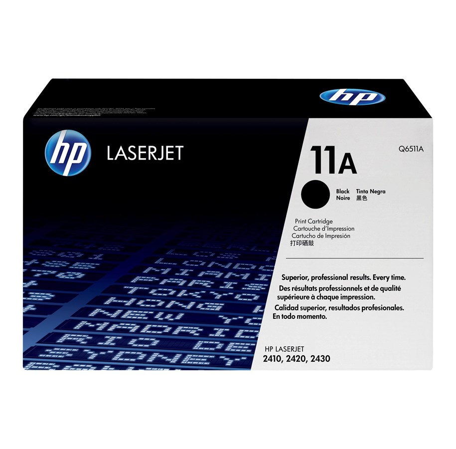 Mustepatruunat, värikasetit ja lisävarusteet - HP Q6511A Toner Musta - Q6511A