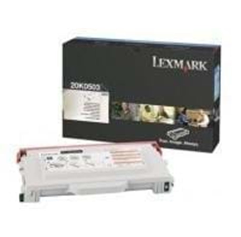 Mustepatruunat, värikasetit ja lisävarusteet - Lexmark 20K0503 Toner Black - 20K0503